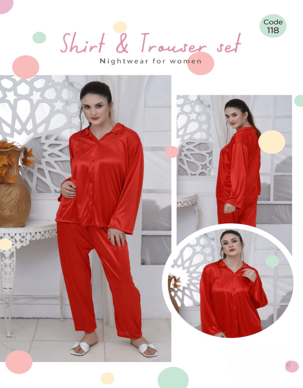 2 Pcs Comfy Nightsuits